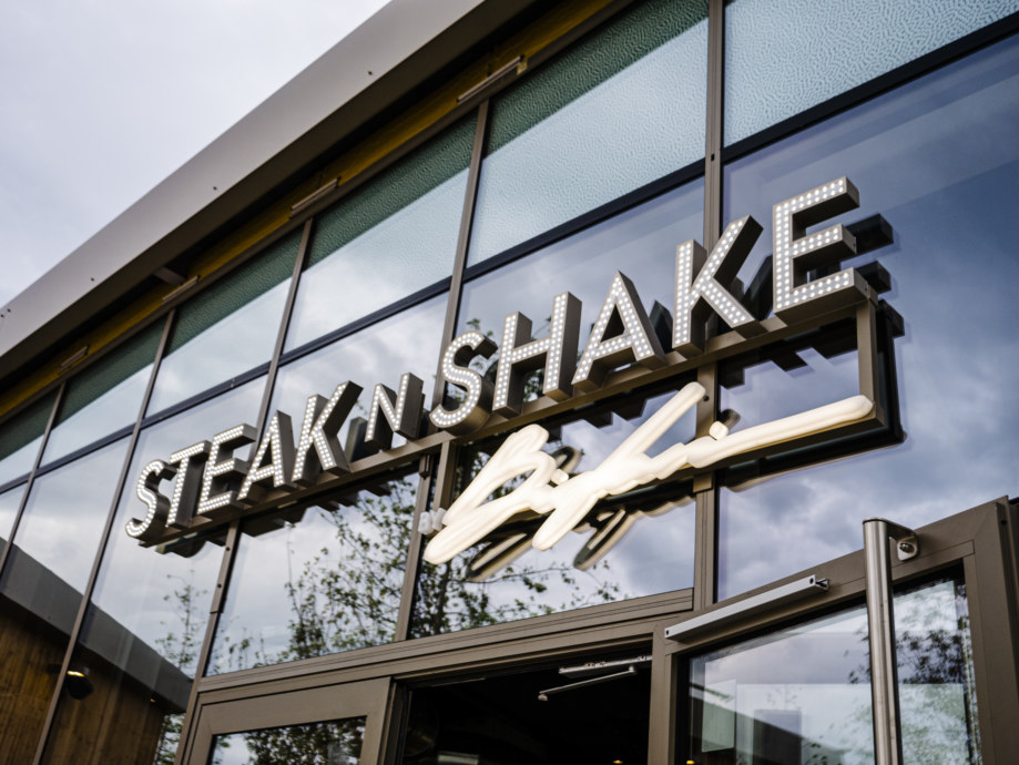 Steak 'n Shake Meelk Realisation Enseigne Signaletique 1
